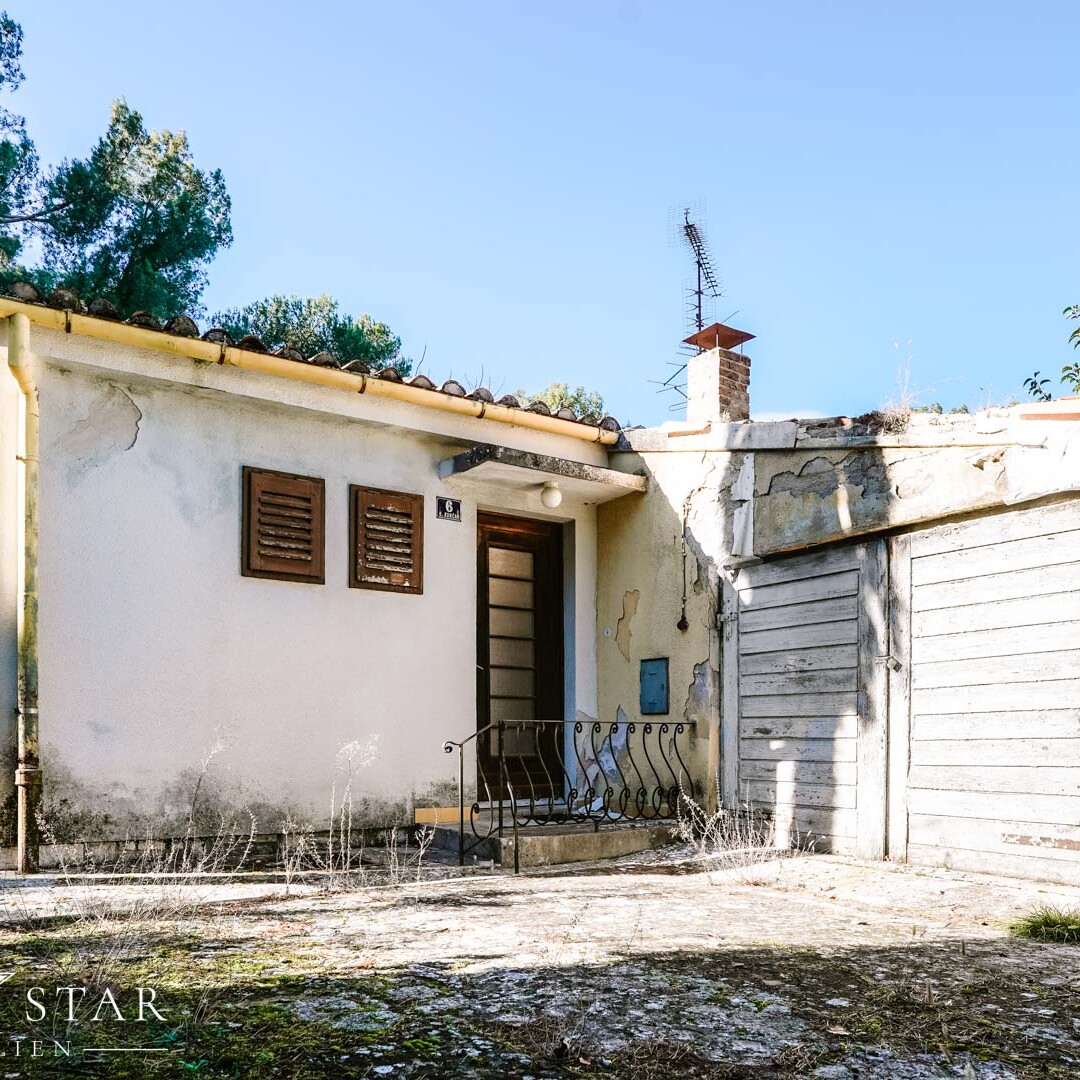 Villa mit Meerblick Porec kaufen Eingangsbereich Immobilien Kroatien istrien