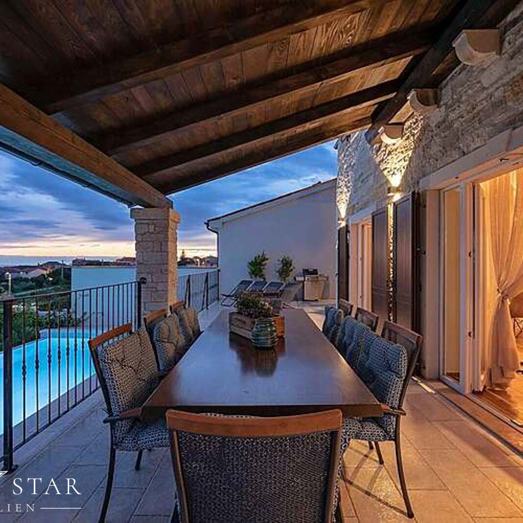 Haus mit Pool in Sveti Lovrec Istria-2