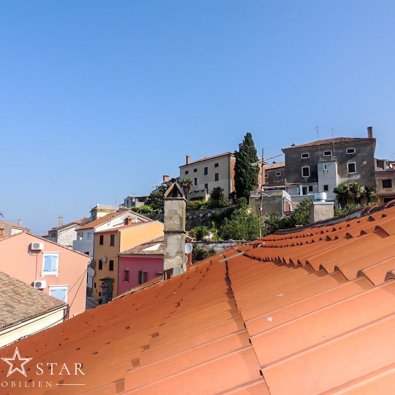 Immobilie in Vrsar Istrien Kroatien zu verkaufen- Aussicht Dach