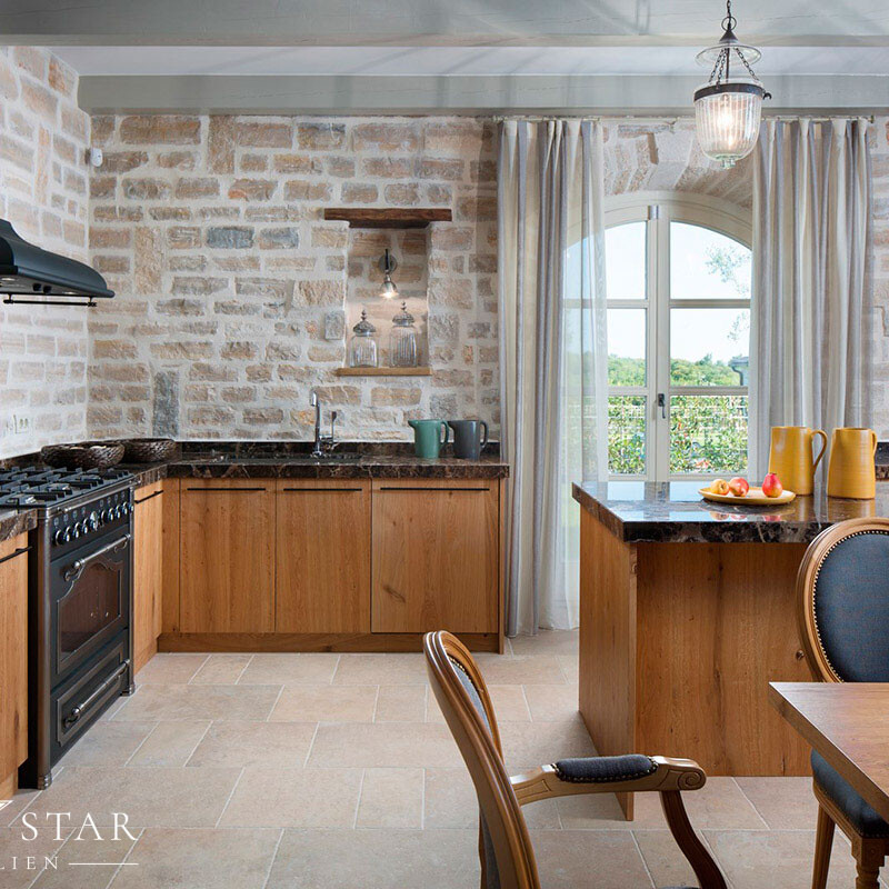 Luxusvilla mit Pool Istrien kaufen Küche