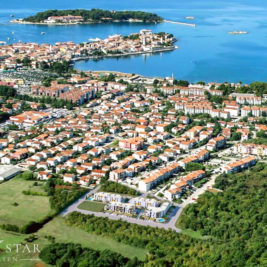 Penthouse Wohnung 3-ZI+WZ Neubau mit Dachterrasse in Porec Standort