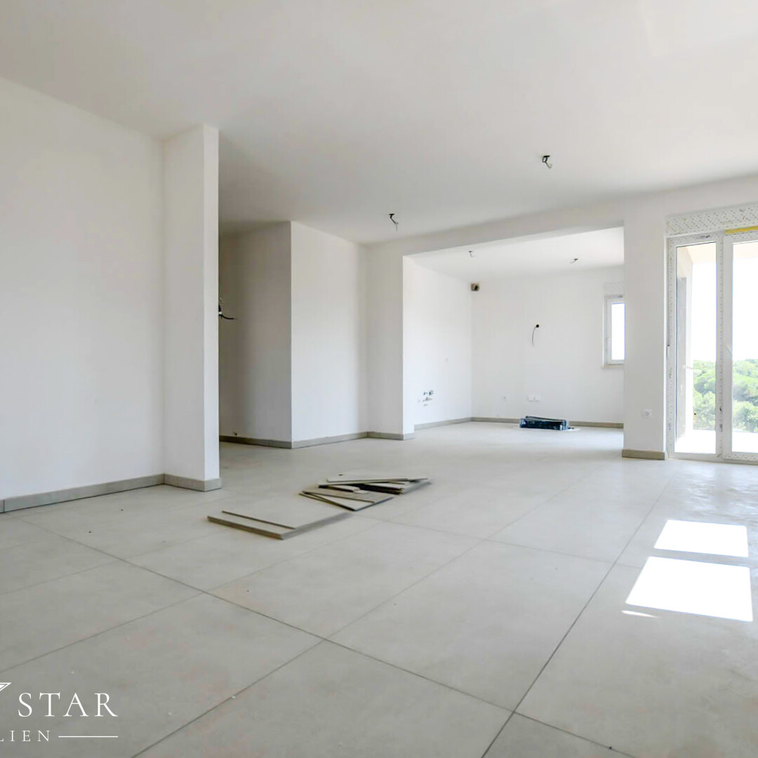 Penthouse Wohnung 3-ZI+WZ Neubau mit Dachterrasse in Porec Küche bis Wohnzimmer