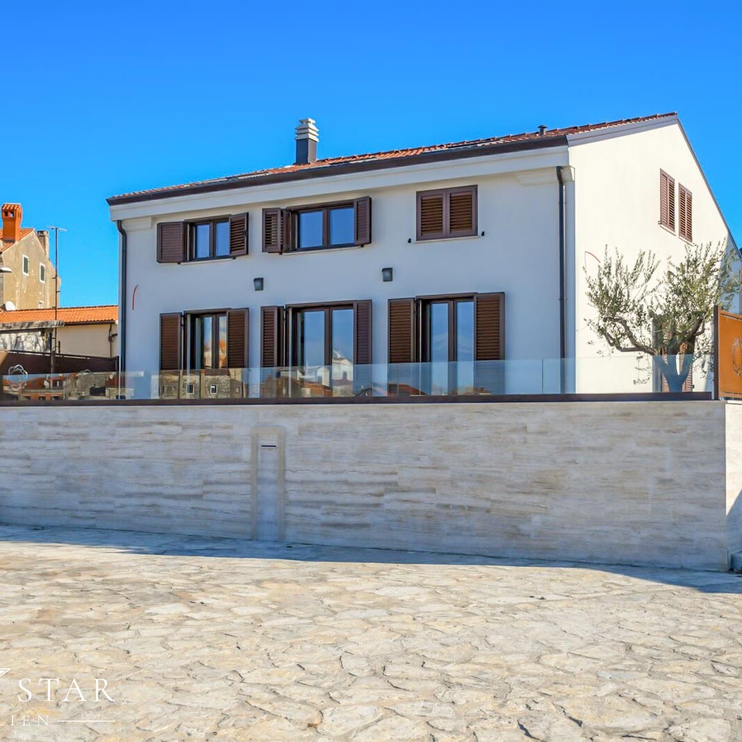 Umag Istrien Luxusimmobilie kaufen Haus am Meer-Zimmer OG 2mag Istrien Luxusimmobilie kaufen Haus am Meer- Aussenansicht