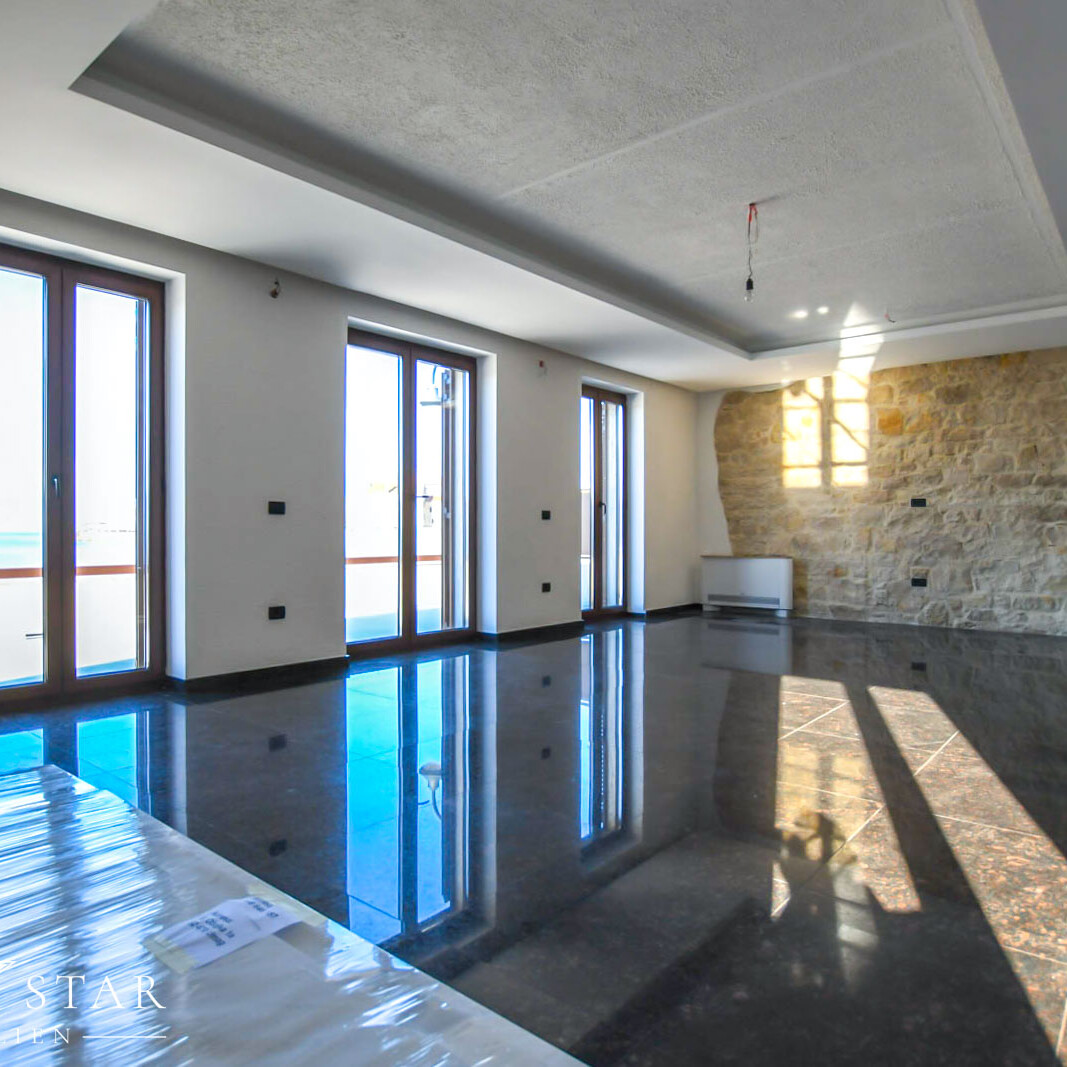 Umag Istrien Luxusimmobilie kaufen Haus am Meer-Zimmer OG 2mag Istrien Luxusimmobilie kaufen Haus am Meer - Wohnzimmer EG 4