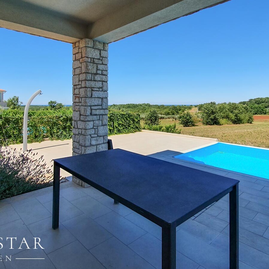 Neubau Villa mit Pool in Kroatien Istrien kaufen