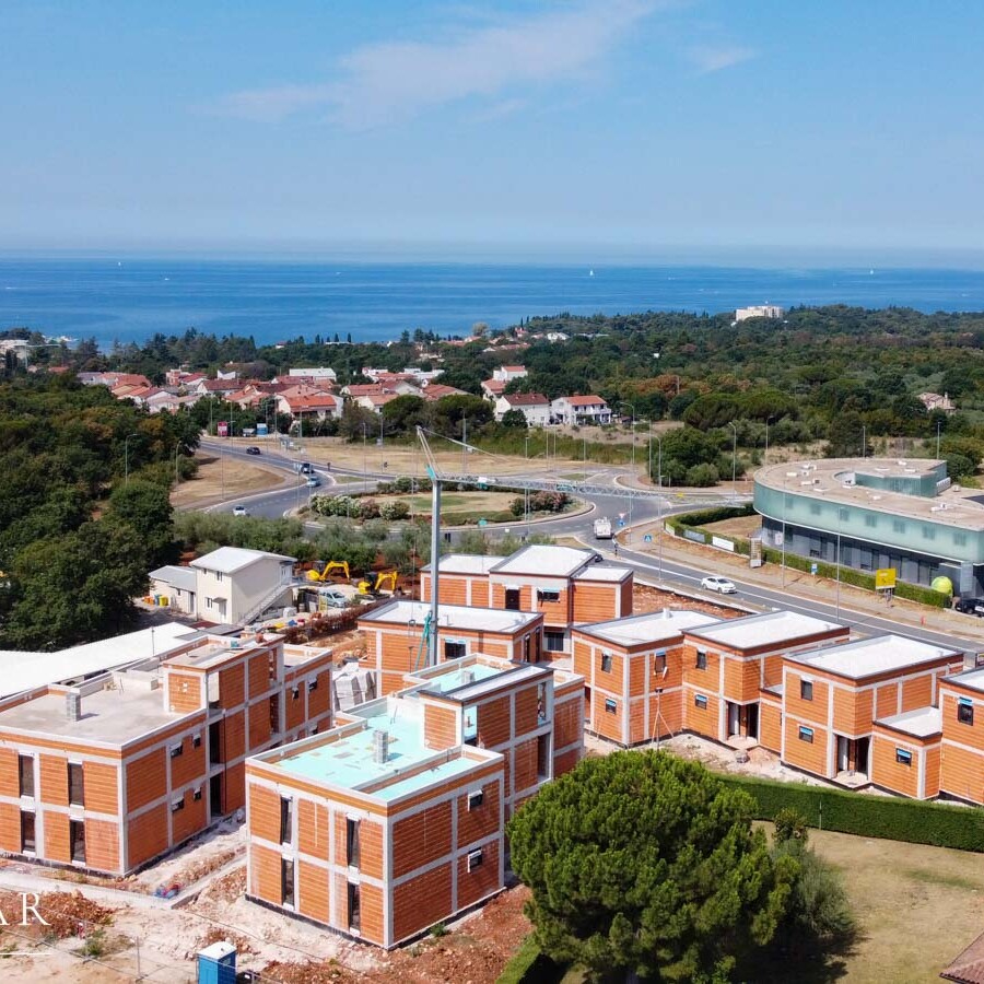 Neubau Wohnung mit Dachterrasse und Meerblick Porec