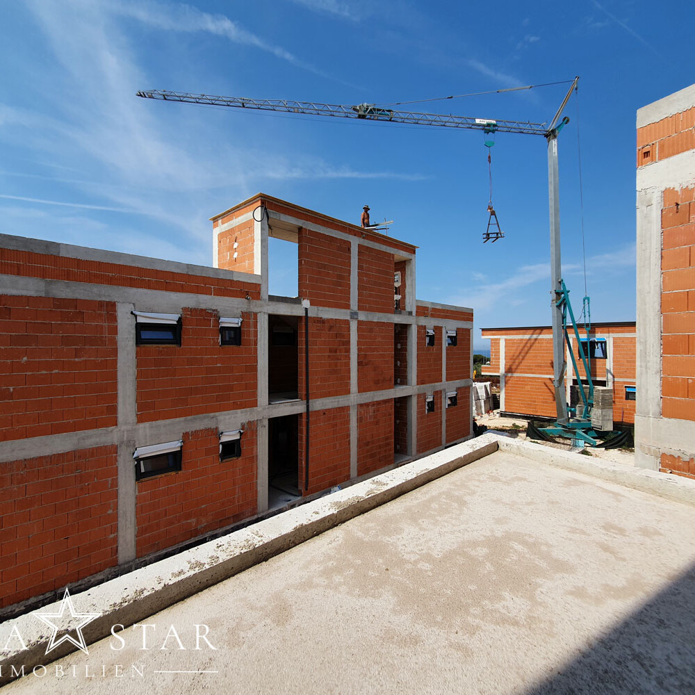 Neubau Wohnung mit Dachterrasse und Meerblick Porec