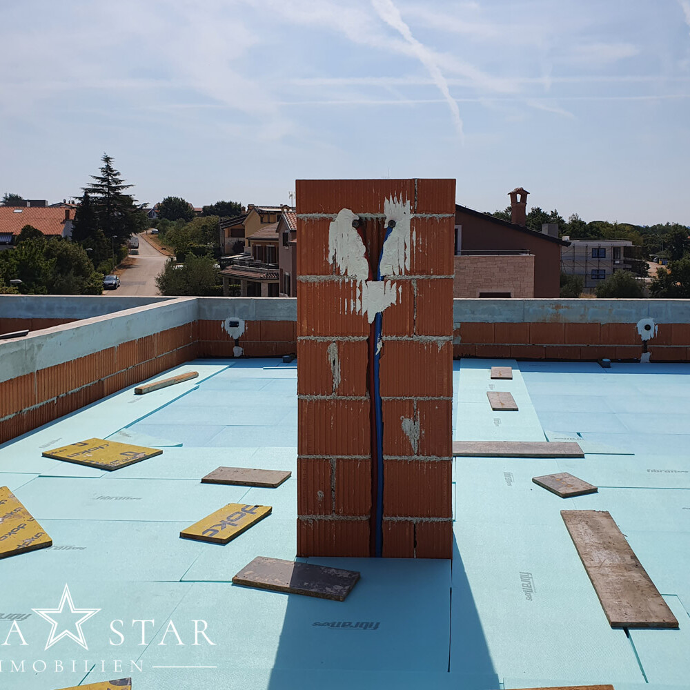 Neubau Wohnung mit Dachterrasse und Meerblick Porec