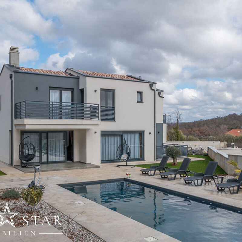 Villa mit Pool in Istrien zu verkaufen
